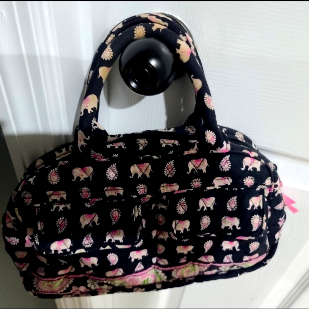 Vera Bradley  Pink Elephant Shoulder Bag